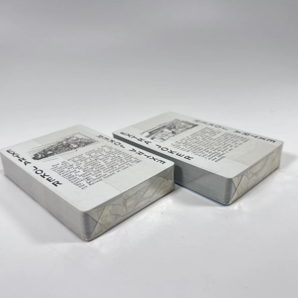 Southern Railway Double Deck Playing Cards c1960 Velour Slide Box Sealed Decks